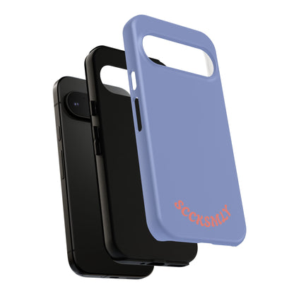 Periwinkle Blue Tough Phone Case for Google Pixel