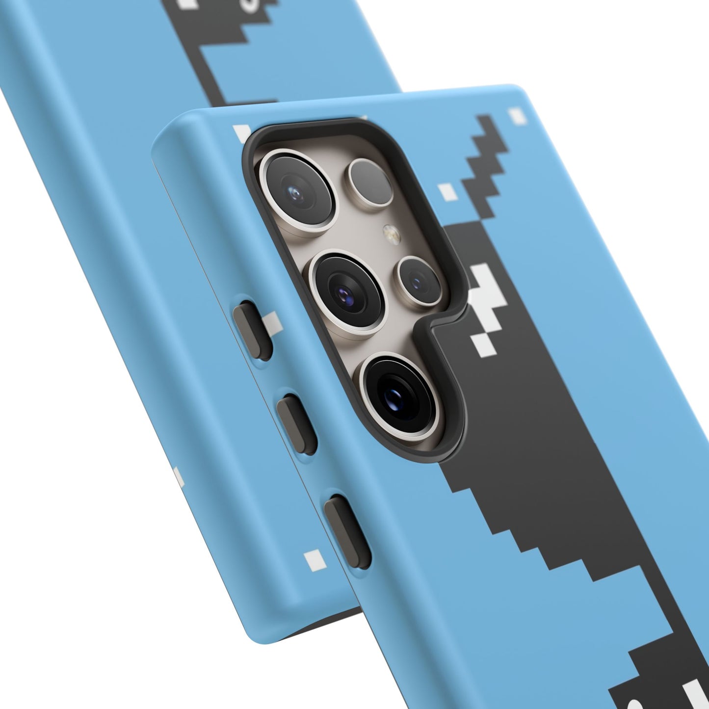 Pixel Glass Tough Phone Case for Samsung