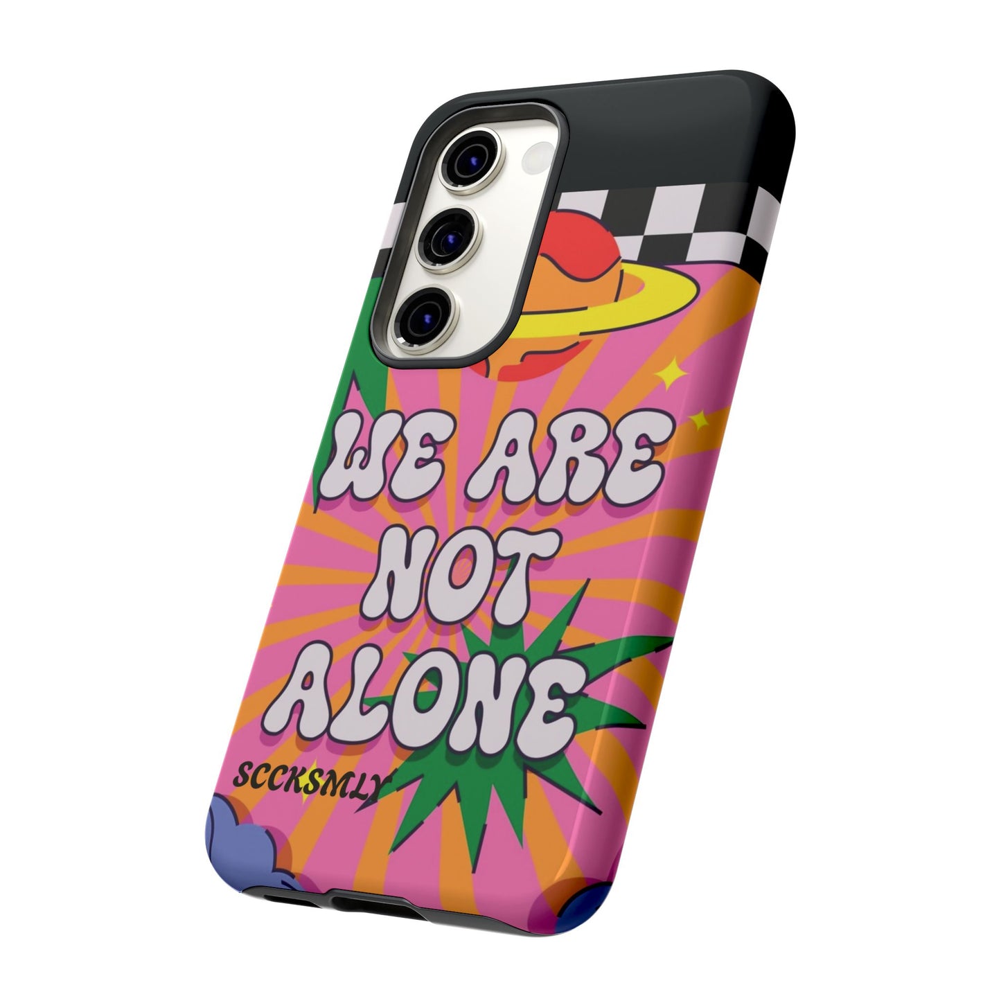 WE ARE NOT ALONE Tough Phone Case for Samsung