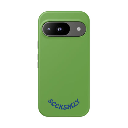 SOLID Matcha Moss Tough Phone Case for Google Pixel
