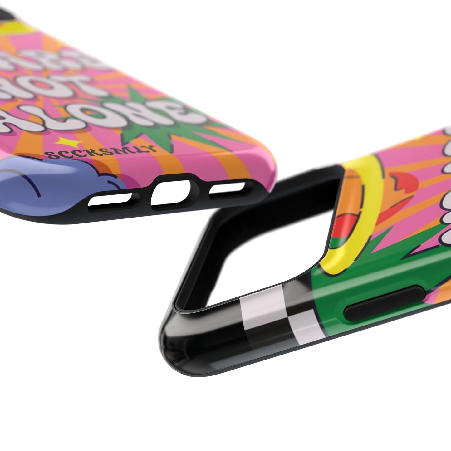WE ARE NOT ALONE Tough Phone Case for Apple
