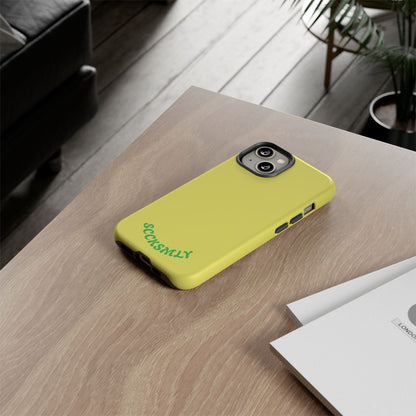 SOLID Lemon Pop Tough Case for Apple