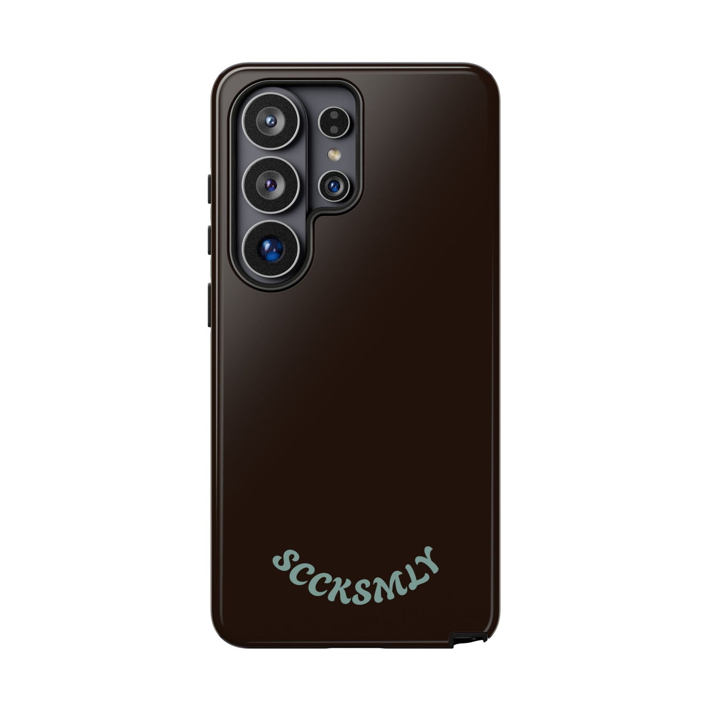 SOLID Espresso Mint Tough Phone Case for Samsung