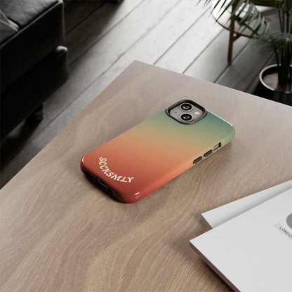 Warm Ombré Tough Phone Case for Apple