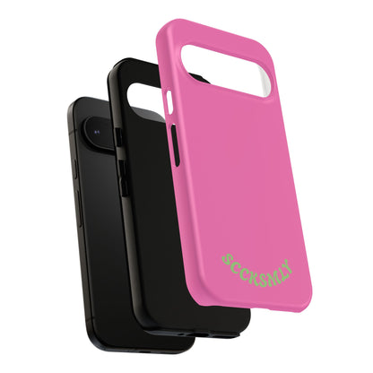 SOLID Sweet Static Pink Tough Case for Google Pixel