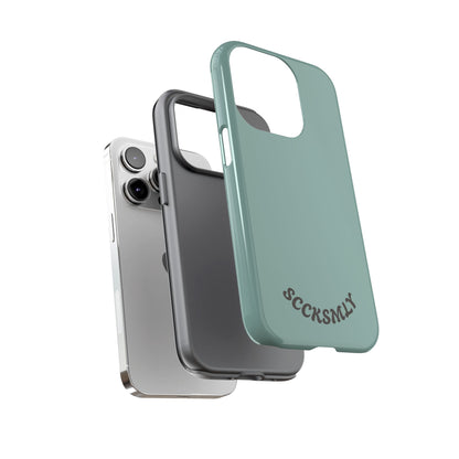 SOLID Fudge Mint Crunch Tough Phone Case for Apple