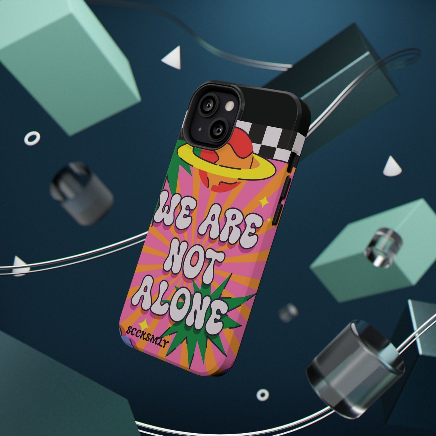 WE ARE NOT ALONE Tough Phone Case for Apple