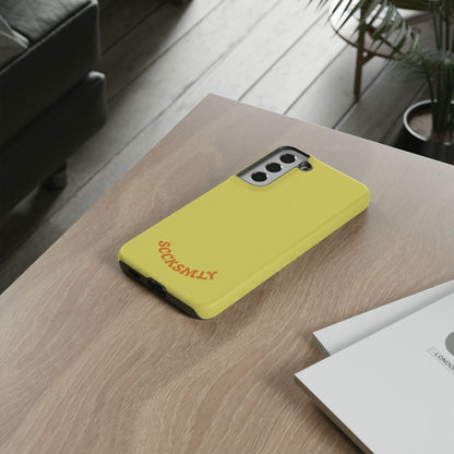 SOLID Lemon Dijon Glaze Tough Case for Samsung