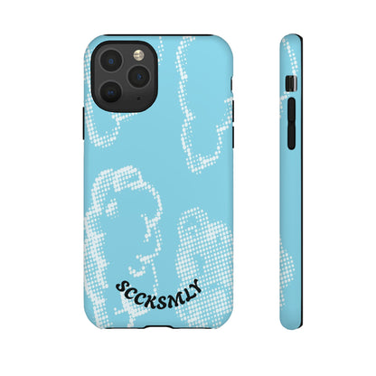 Comic Dot Sky Tough Phone Case for Apple