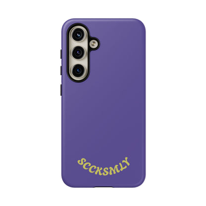 SOLID Dreamy Dusk Purple Tough Case for Samsung