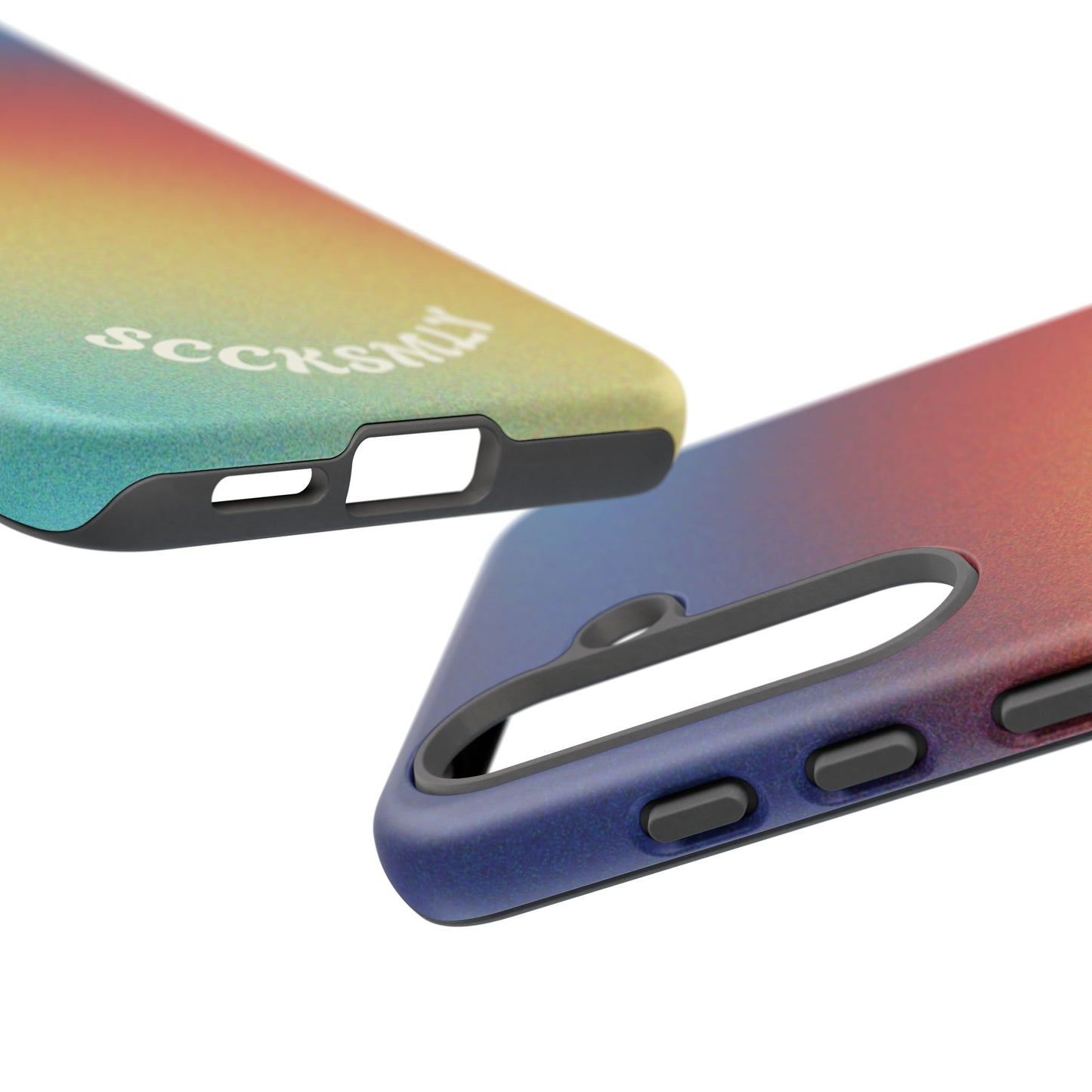 Faded Sunset Aura Tough Phone Case for Samsung