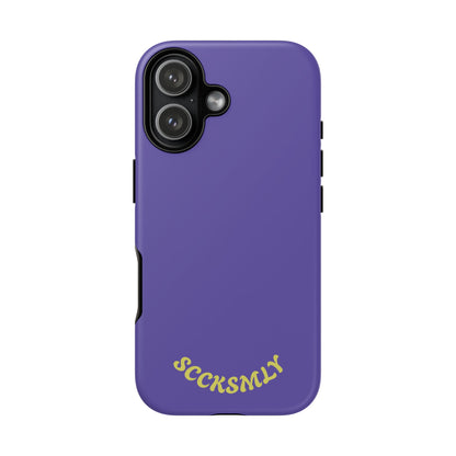 SOLID Dreamy Dusk Purple Tough Case for Apple