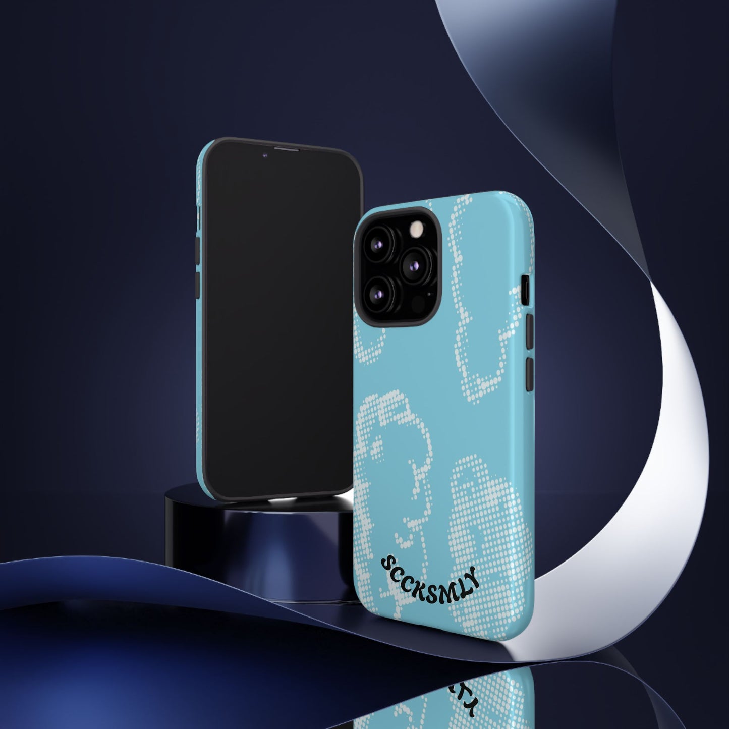 Comic Dot Sky Tough Phone Case for Apple