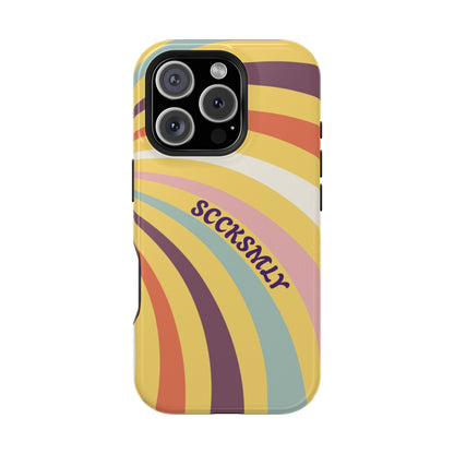 Vintage Groove Phone Case for Apple