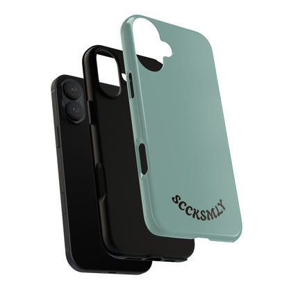 SOLID Fudge Mint Crunch Tough Phone Case for Apple