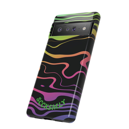 Dark Rainbow Tough Case For Google Pixel