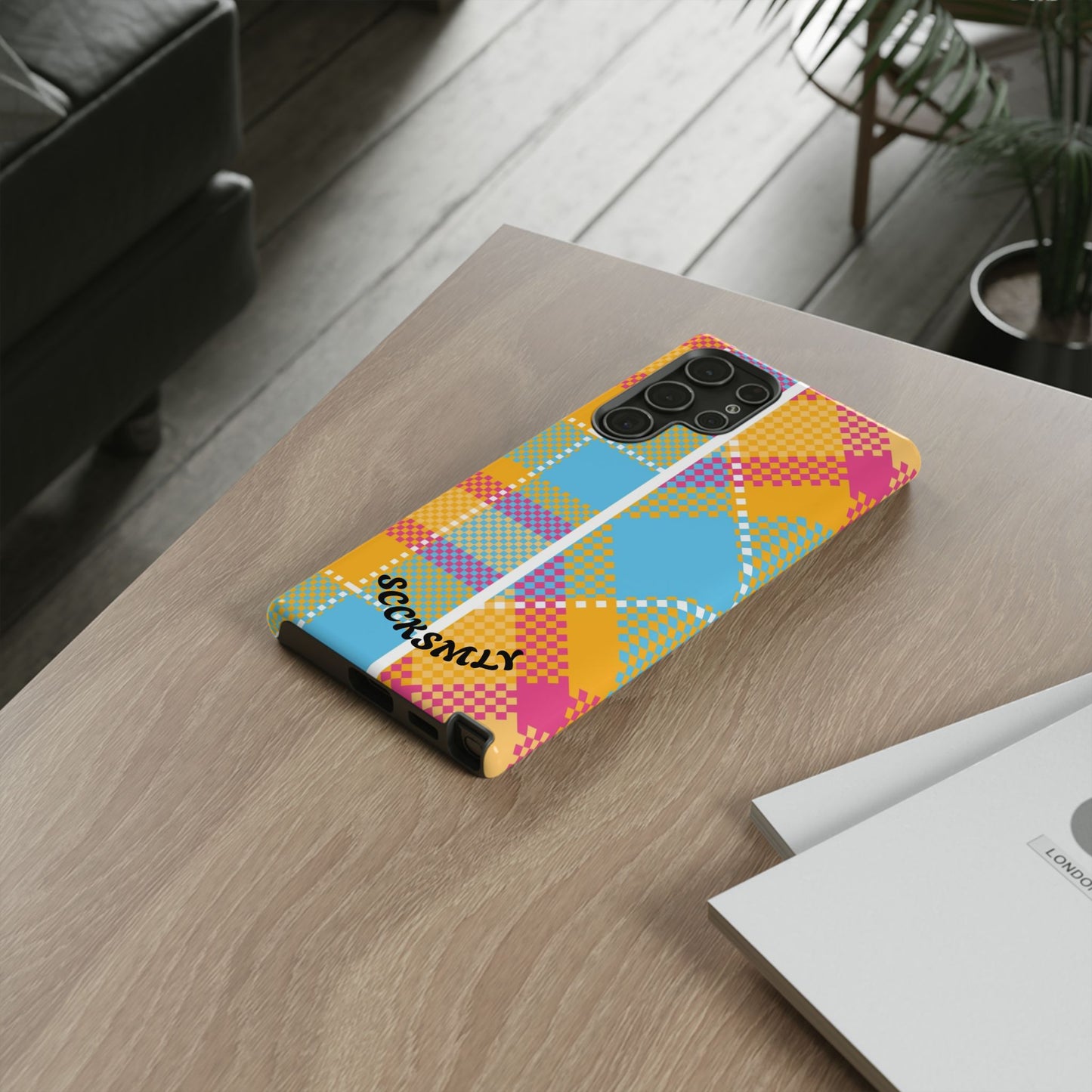 Pattern Punch Phone Case for Samsung