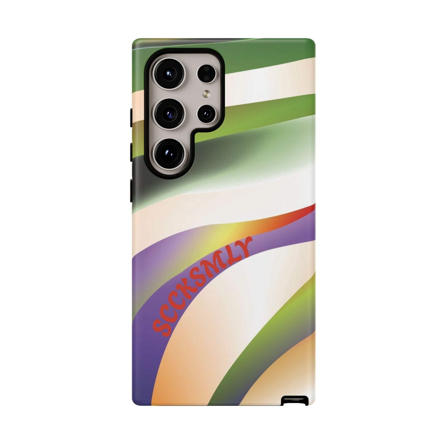 Green Waves Phone Case for Samsung