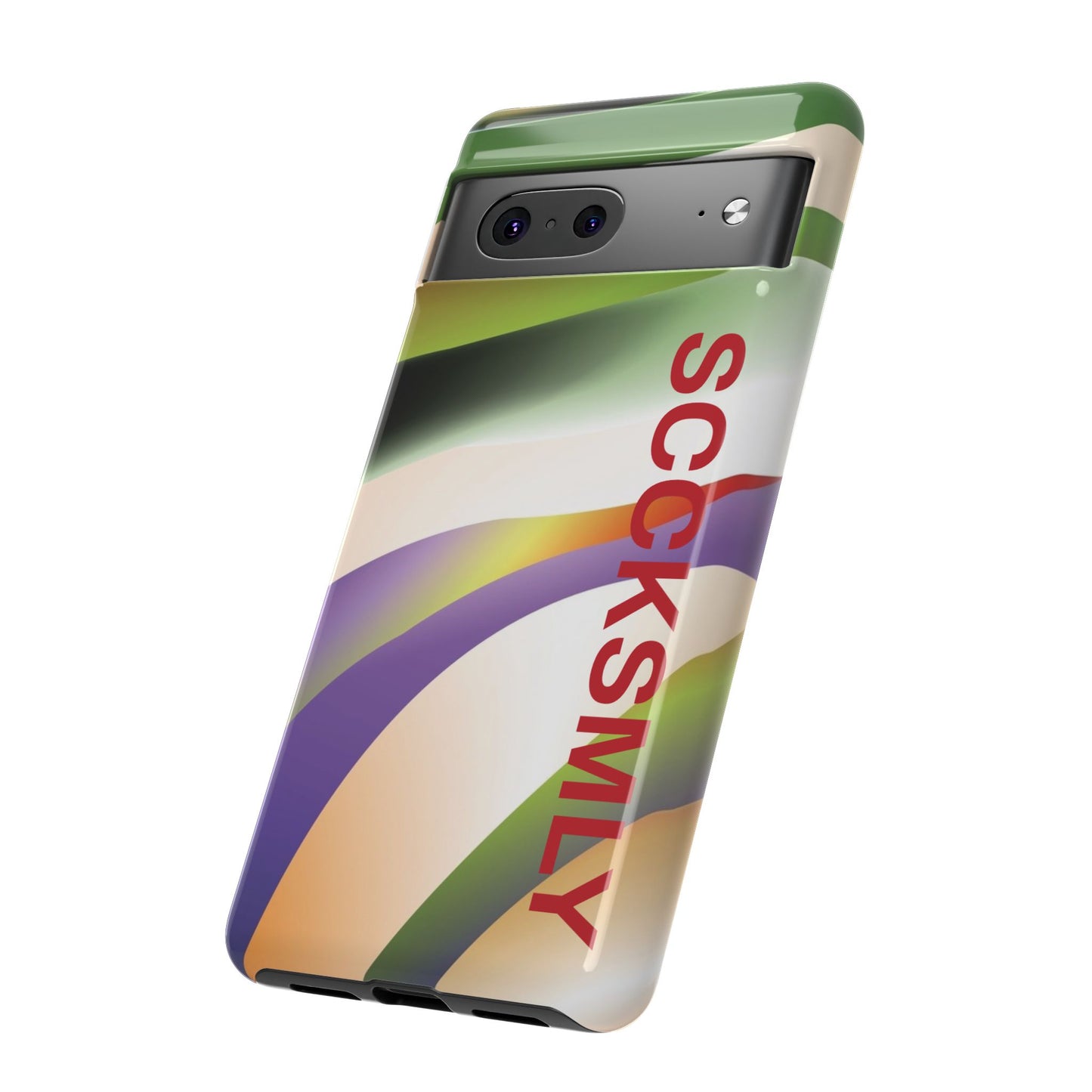 Green Waves Phone Case for Google Pixel