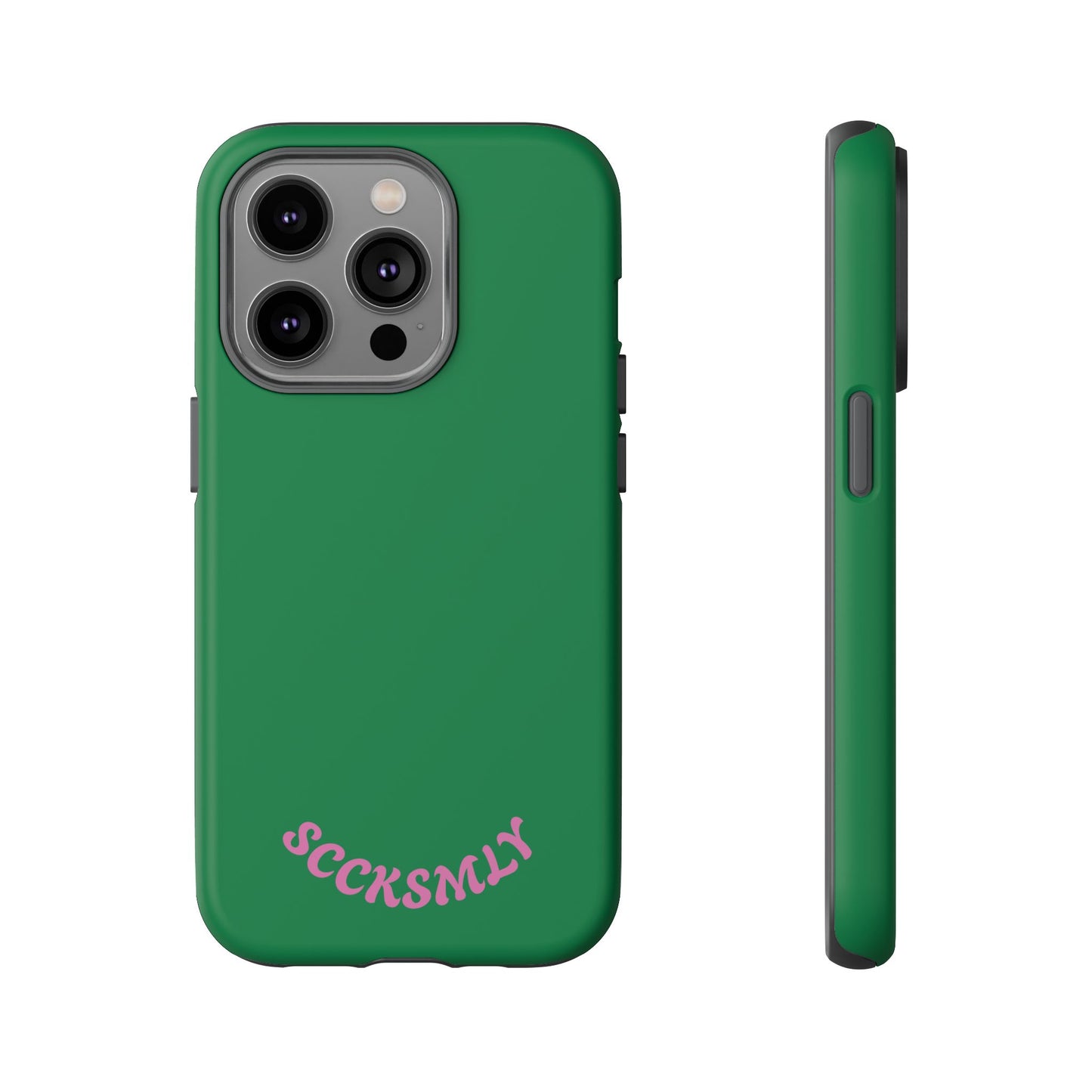 SOLID Garden Pink Tough Case for Apple