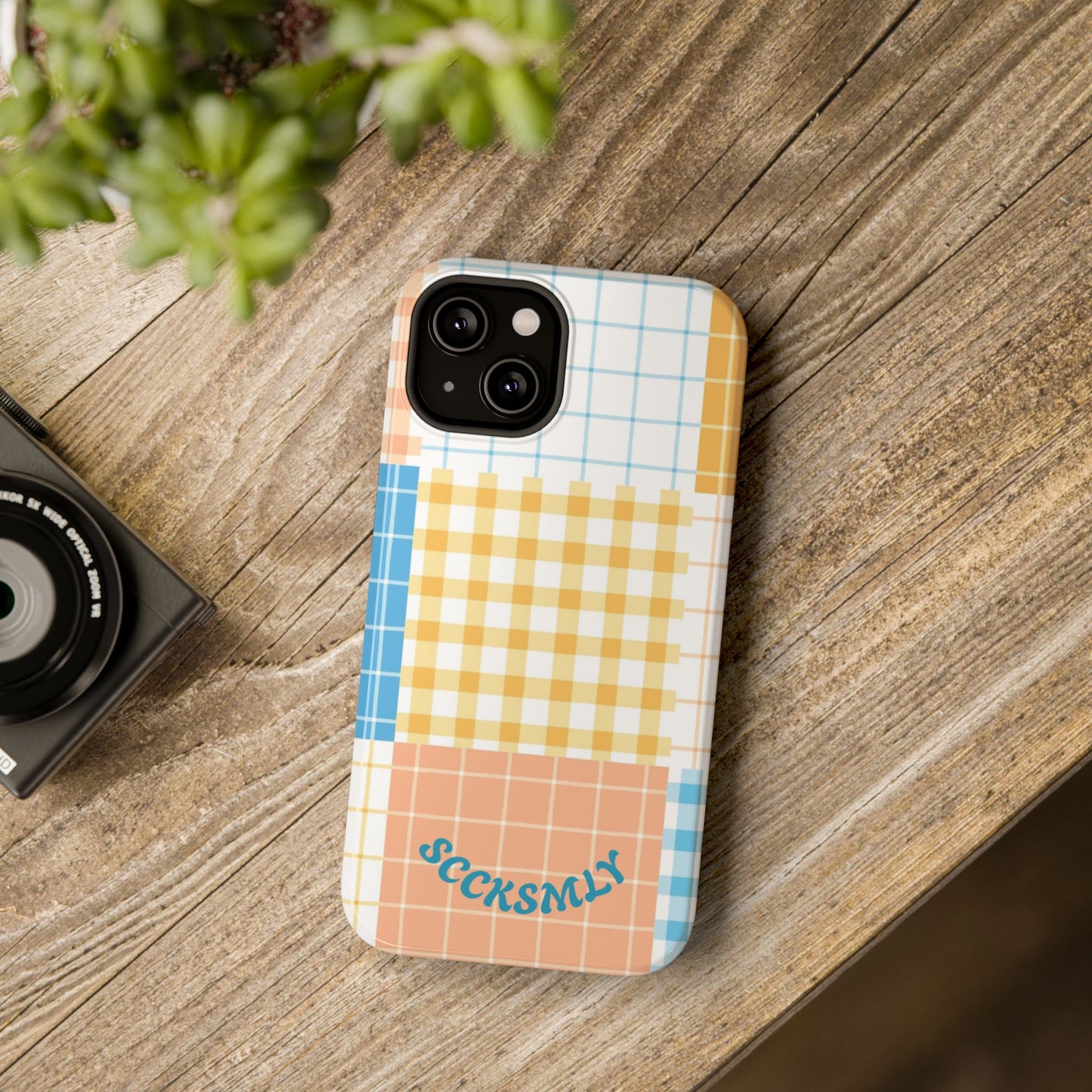 Joy Checkmate Phone Case for Apple