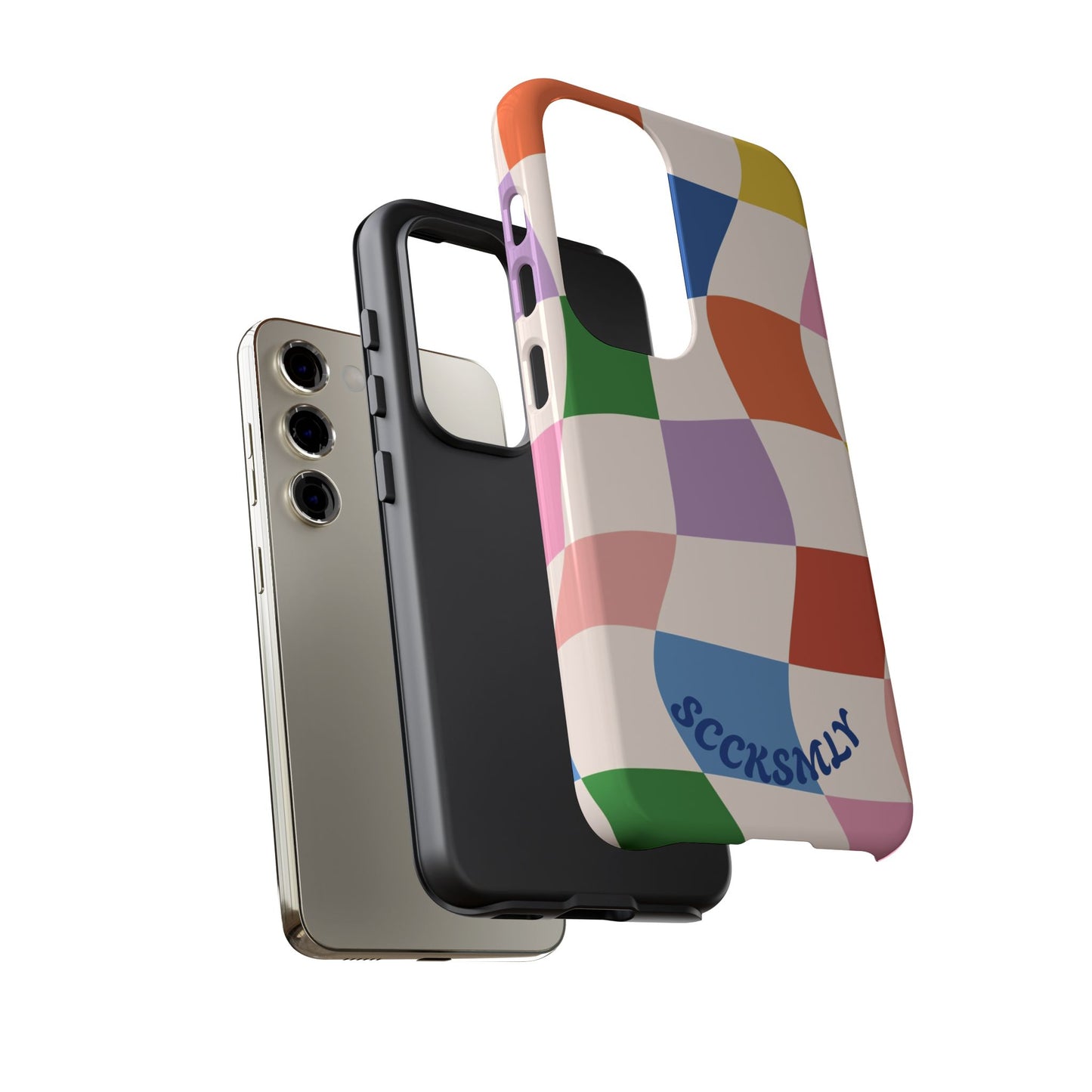 Checker Flicker Phone Case for Samsung
