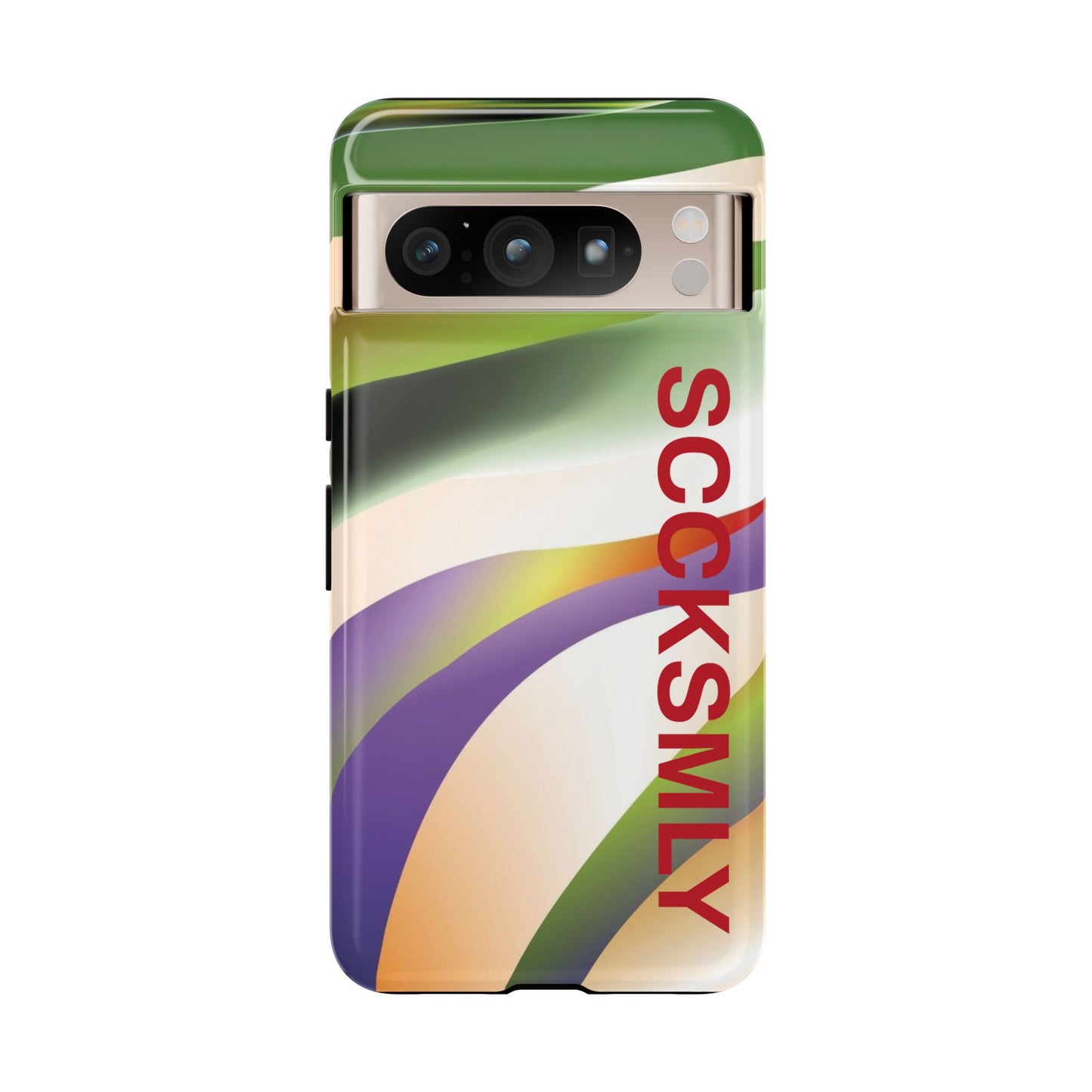 Green Waves Phone Case for Google Pixel