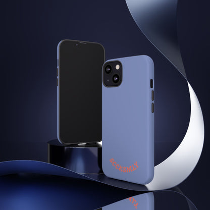 Periwinkle Blue Tough Phone Case for Apple