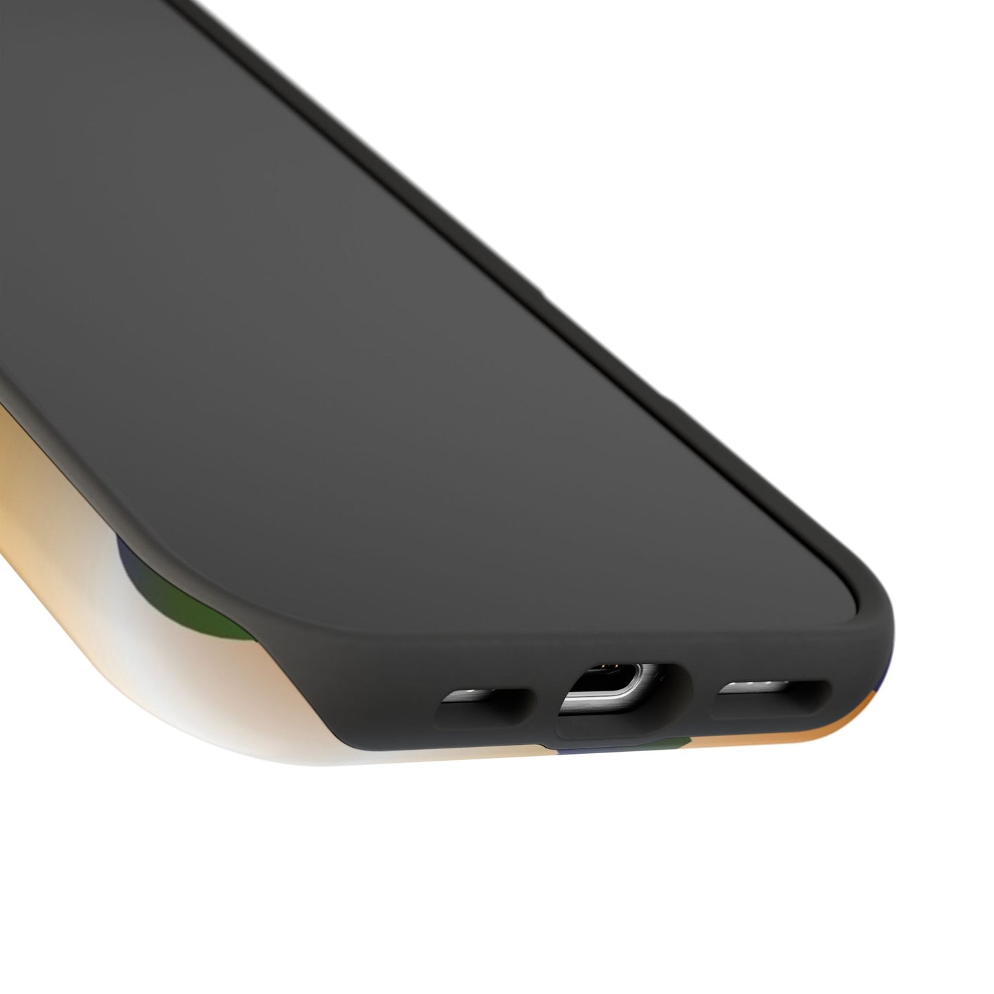 Green Waves Phone Case for Apple