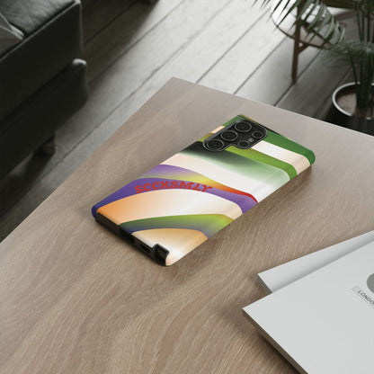 Green Waves Phone Case for Samsung