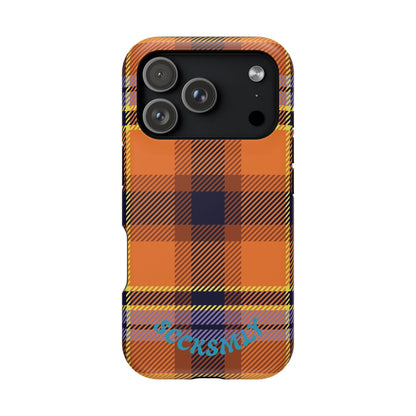 Orange Sickle Plaid  Phone Case for Apple