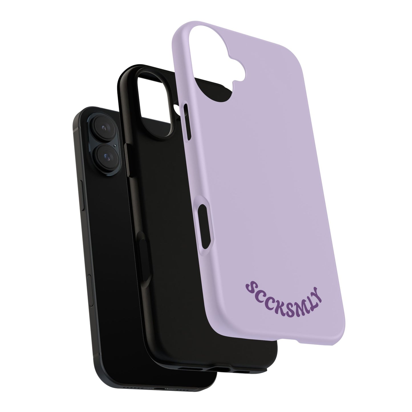 SOLID Morning Lilac Tough Case for Apple