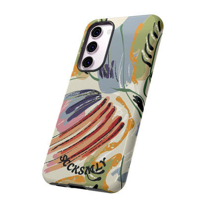 Botanical Strokes Palette Tough Phone Case for Samsung