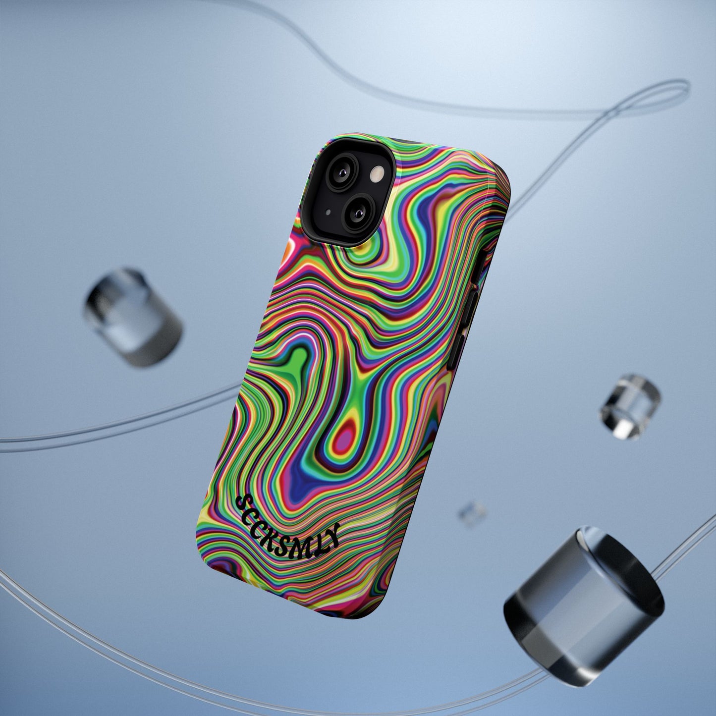 Acid Swirl Phone Case for Apple