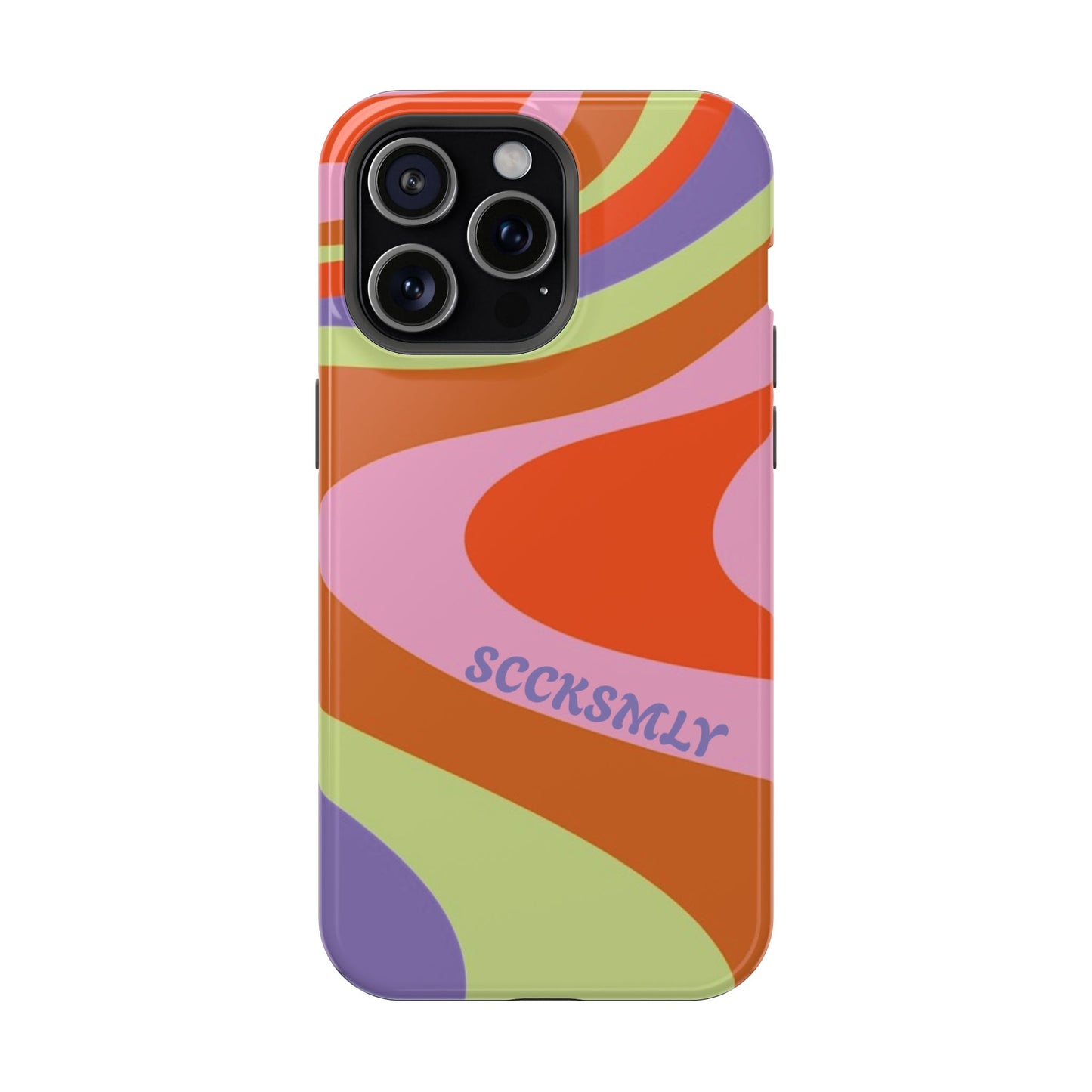Curvy Swirl Phone Case for Apple