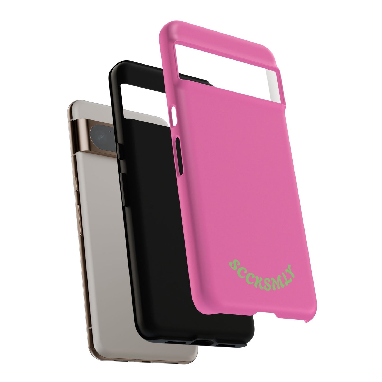 SOLID Sweet Static Pink Tough Case for Google Pixel
