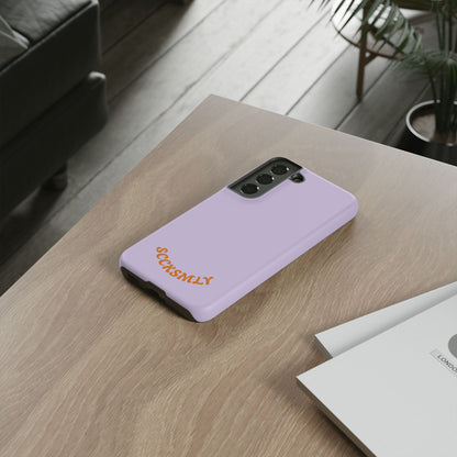 SOLID Lavender Mist Tough Case for Samsung