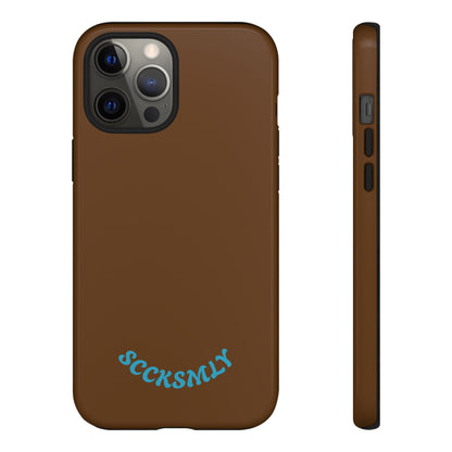SOLID Chocolate Coco Tough Case for Apple