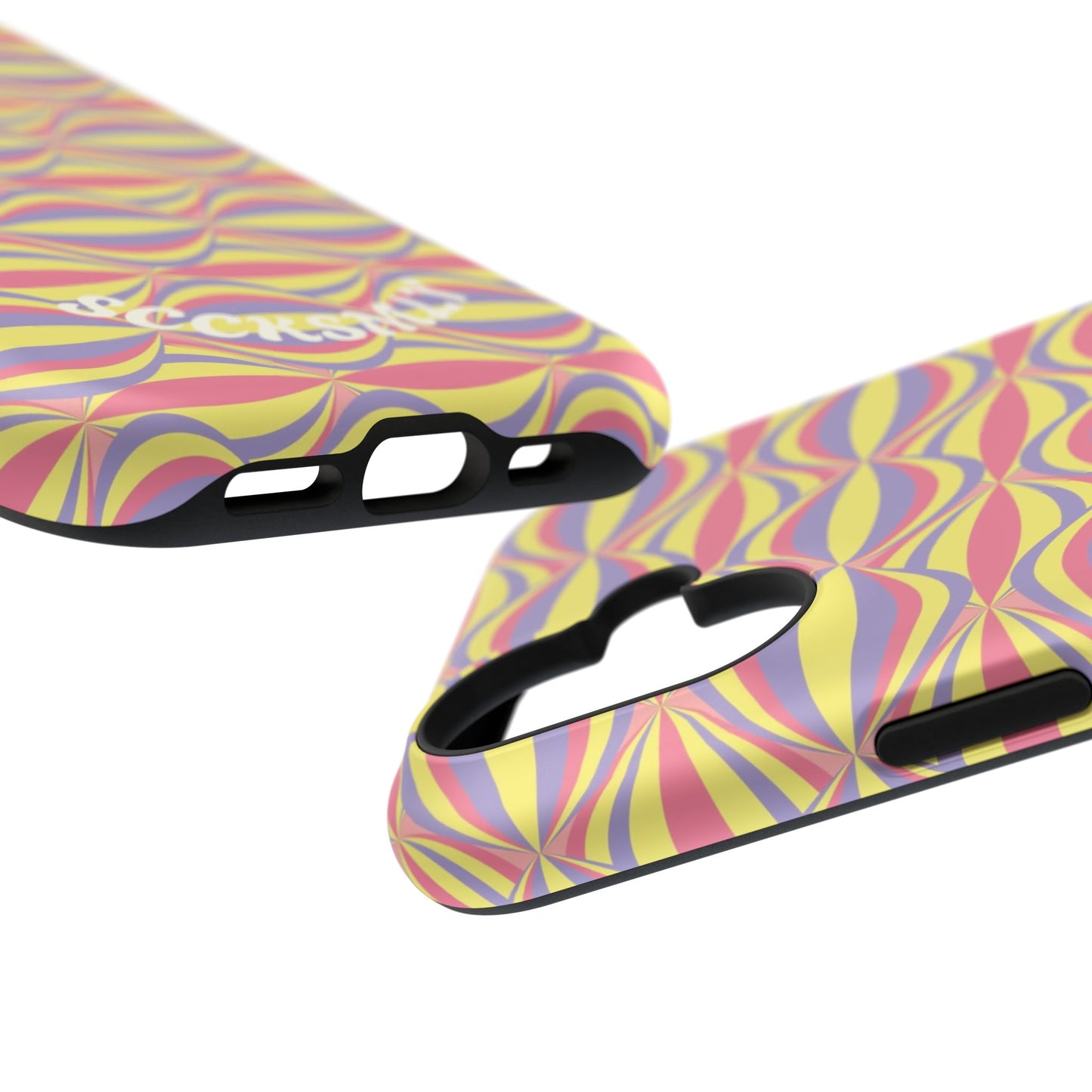 Electric Orbit Tough Phone Case for Apple