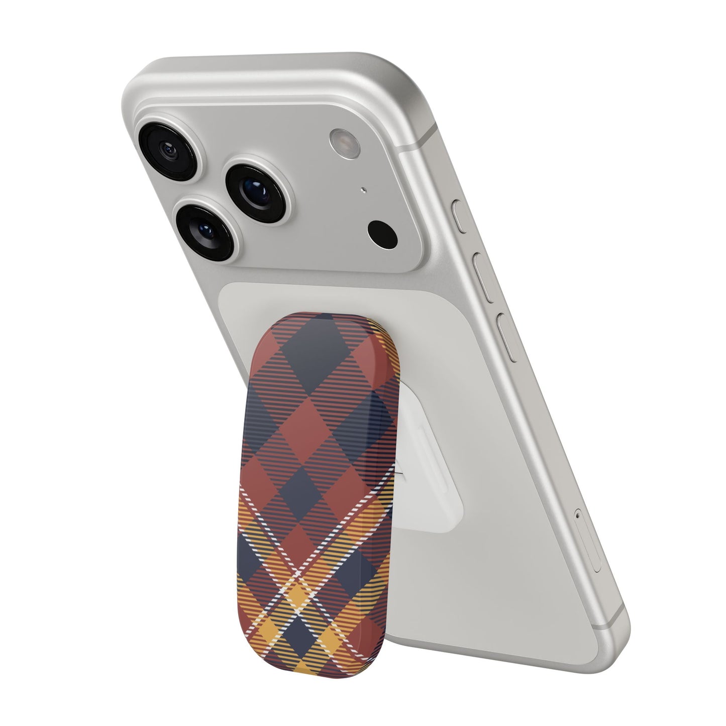 Clickit Harvest Tartan Phone Stand