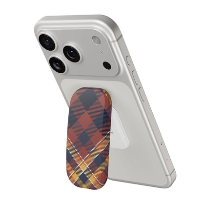 Clickit Harvest Tartan Phone Stand