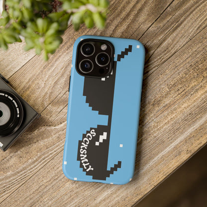 Pixel Glass Tough Phone Case for Apple