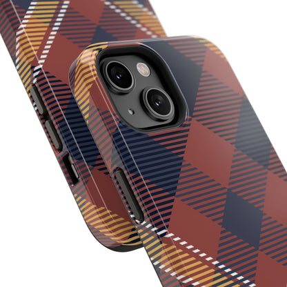 Harvest Tartan Phone Case for Apple