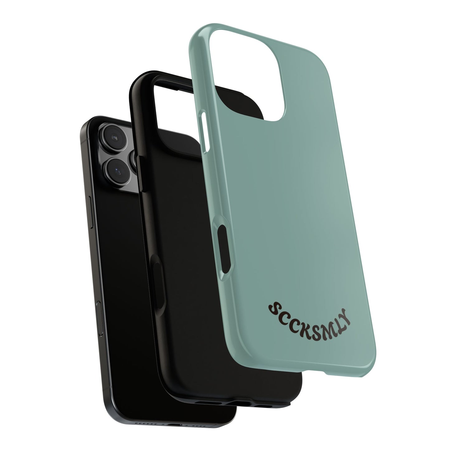 SOLID Fudge Mint Crunch Tough Phone Case for Apple