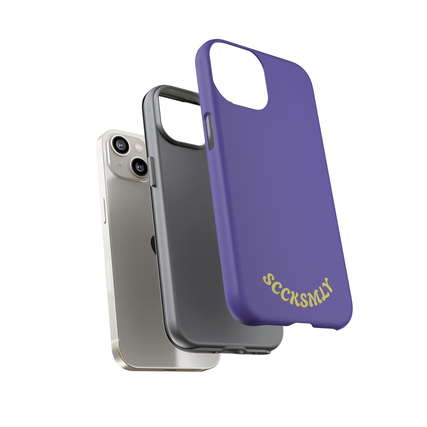 SOLID Dreamy Dusk Purple Tough Case for Apple