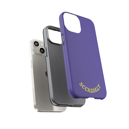 SOLID Dreamy Dusk Purple Tough Case for Apple
