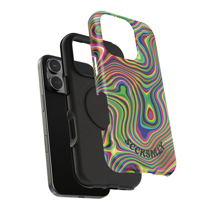 Acid Swirl Phone Case for Apple