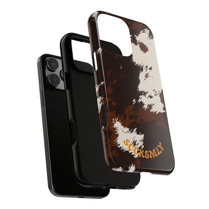 Sooo Cowboy Orange Tough Phone Case for Apple