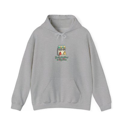 Pantry Label Art Hoodie | retro diner matchbook, vintage grocery sign print