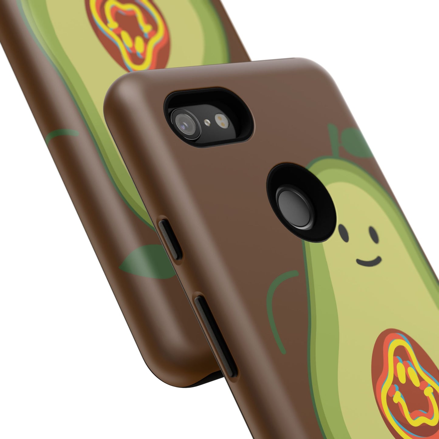 "Google Pixel" Playful Vegan Avocado Phone Case - Tough, Durable Protection with a Fun Design